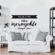 Wall decals with quotes - Wall decal n'oublie pas d'être incroyable chaque jour - ambiance-sticker.com