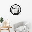 Christmas wall decals - Wall decal Christmas in the moonlight - ambiance-sticker.com
