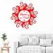 Wall decals for Christmas - Wall stickers Christmas sunshine merry christmas - ambiance-sticker.com