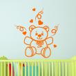 Wall decals for kids - teddy bear full of love Wall sticker - ambiance-sticker.com