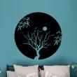 Bedroom wall decals - Wall decal Night in the forest - ambiance-sticker.com