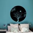 Bedroom wall decals - Wall decal Night in the forest - ambiance-sticker.com