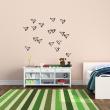 Wall decals for kids - Bird pattern paper wall decal - ambiance-sticker.com