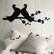 Love  wall decals - Wall decal Birds lovers - ambiance-sticker.com