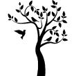 Flowers wall decals - Wall decal Birds on a tree - ambiance-sticker.com