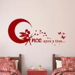 Wall decals with quotes - Wall decal Once upon a time ... - decoration - ambiance-sticker.com