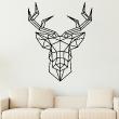 Wall decals design - Wall decal origami artistic deer head - ambiance-sticker.com