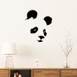 Animals wall decals - Panda en portrait Wall sticker - ambiance-sticker.com