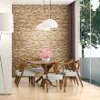 wall decal stone - Wall stickers siding stones of Perpignan - ambiance-sticker.com