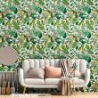 wall decal tropical wallpaper - Wall decal tropical wallpaper Cancún - ambiance-sticker.com