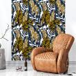 wall decal tropical wallpaper - Wall decal tropical wallpaper Iquitos - ambiance-sticker.com