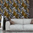 wall decal tropical wallpaper - Wall decal tropical wallpaper Iquitos - ambiance-sticker.com