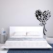 Love  wall decals - Wall decal Butterflies forming a heart - ambiance-sticker.com