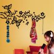 Wall Decals for Hooks - Wall decal Butterflies for hooks - ambiance-sticker.com