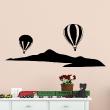 City wall decals - Wall decal  Landscape Balloon - ambiance-sticker.com