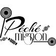 Wall decals for the kitchen - Wall decal Péché mignion - ambiance-sticker.com