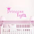 Wall decals Names - Design princess wall decal - ambiance-sticker.com
