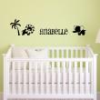 Animals wall decals - Personalized Jungle Wall decal - ambiance-sticker.com