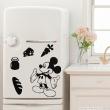 Wall decals for the fridge - Wall decal Mickey's Breakfast - ambiance-sticker.com
