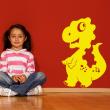 Animals wall decals - Small dinosaur Wall decal - ambiance-sticker.com