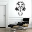 City wall decals - Wall decal Small African mask - ambiance-sticker.com