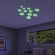 phosphorescent wall decals - Wall decal Wall decal Glow in the dark The sheeps - ambiance-sticker.com