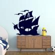 Wall decals for kids - Pirates by boat Wall sticker - ambiance-sticker.com