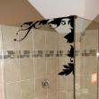 Bathroom wall decals - Wall decal Houseplant - ambiance-sticker.com