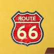 City wall decals - Wall decal ROUTE 66 - ambiance-sticker.com