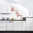 Wall decals for the kitchen - Wall decal Salt & pepper - ambiance-sticker.com