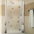 Wall decals for doors -  Shower door wall decal Small bubbles - ambiance-sticker.com