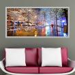 Wall decals poster - Wall decal poster Light district - ambiance-sticker.com