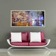 Wall decals poster - Wall decal poster Light district - ambiance-sticker.com