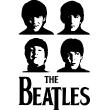 Wall decals music - Wall decal The Beatles Poster - ambiance-sticker.com