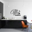 Wall decals for the kitchen - Wall decal Premium coffee for a better morning - ambiance-sticker.com