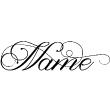 Wall decals Names - Stylish name wall decal - ambiance-sticker.com