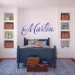 Wall decal Personalized Name Fancy calligraphy - ambiance-sticker.com