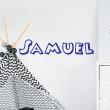 Wall decal Personalized - Wall sticker customisable name Children lovely - ambiance-sticker.com