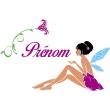 Wall decals Names - Wall decal bucolic fairy customizable names - ambiance-sticker.com