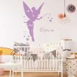 Wall decals Names - Wall decal Dream fairy Customizable Names - ambiance-sticker.com