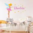 Wall decals Names - Wall decal fairy of happiness customizable names - ambiance-sticker.com