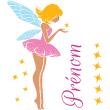 Wall decals Names - Wall decal fairy of happiness customizable names - ambiance-sticker.com