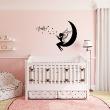 Wall decals Names - Fairy evokes the stars Wall decal Customizable Names - ambiance-sticker.com