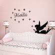 Wall decals Names - Wall decal pretty fairy customizable names - ambiance-sticker.com