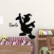 Wall decals Names - Happy duck Wall decal Customizable Names - ambiance-sticker.com