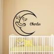 Wall decals Names - The sun and the moon Wall decal Customizable Names - ambiance-sticker.com