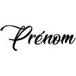Wall decal Personalized - Wall sticker customisable name manuscript pleasant - ambiance-sticker.com