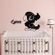 Wall decals Names - Parrot Wall decal Customizable Names - ambiance-sticker.com