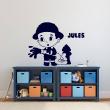 Wall decals Names - Little plumber Wall decal Customizable Names - ambiance-sticker.com