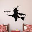 Wall decals Names - Witch Wall decal Customizable Names - ambiance-sticker.com